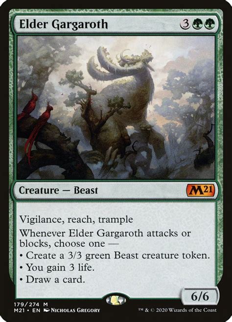 mtg green keywords